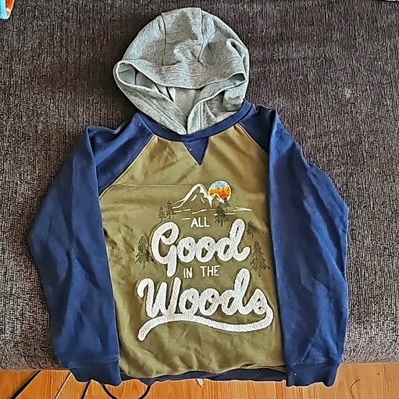 NWOT BOYS HOODIE SWEATER - Picture 1 of 3